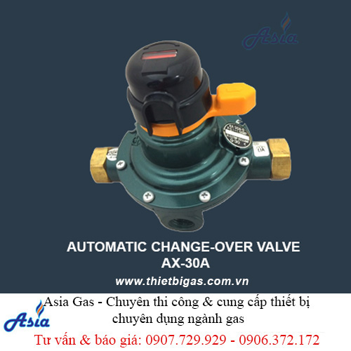 Van điều áp gas chuyển đổi tự động AUTOMATIC CHANGE-OVER VALVE AX-30A