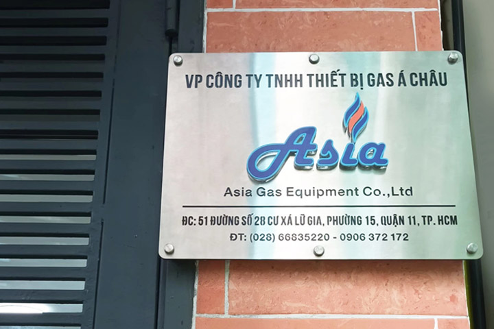 Gas Á Châu cung cấp thiết bị gas chính hãng, giá thành tốt, chất lượng tốt