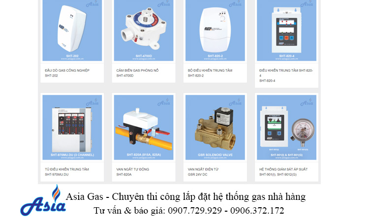 thi công lắp đặt đường ống gas nhà bếp nhà hàng khách sạn an toàn uy tín Asia gas