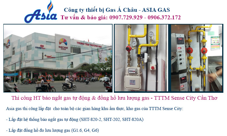 thi công lắp đặy hệ thống gas kho gas trung tâm thương mại siêu thị