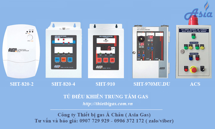 Tủ báo rò rỉ gas lpg hàn quốc sunghwa chất lượng tốt