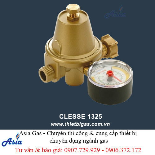 van điều áp nhập Pháp CLESSE 1325 40KG cho hệ thống gas công nghiệp