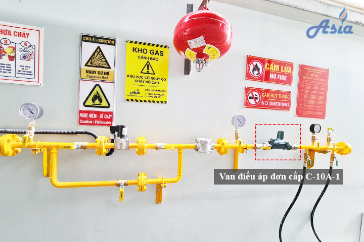 Van điều áp gas đơn cấp – điều chỉnh và ổn định áp suất cho hệ thống gas quy mô nhỏ