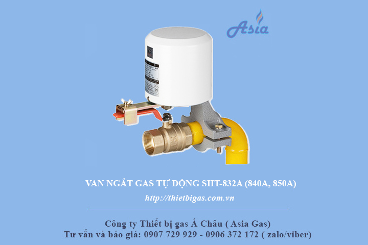 Van ngắt gas tự động SHT-832A Sunghwa Hàn Quốc