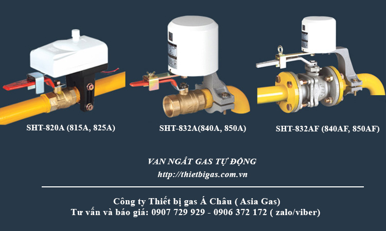 Van ngắt tự động Sunghwa thiết bị gas Sunghwa chính hãng