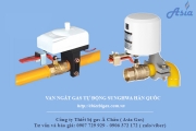 Van ngắt gas tự động Sunghwa Hàn Quốc chất lượng cao