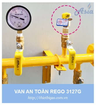 VAN AN TOÀN REGO 3127G 1/4''