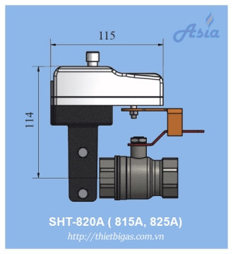 VAN NGẮT TỰ ĐỘNG SHT-820A