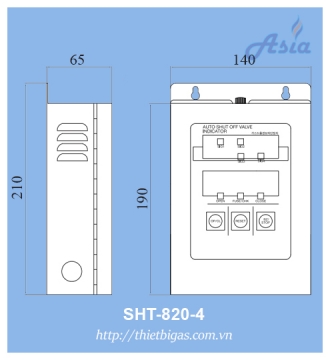 ĐIỀU KHIỂN TRUNG TÂM SHT-820-4 