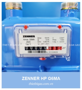 ĐỒNG HỒ LƯU LƯỢNG GAS HP G6MA ZENNER
