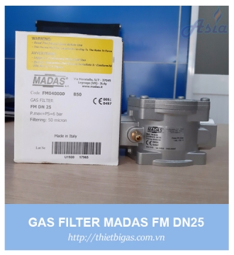 BỘ LỌC GAS MADAS FM DN25