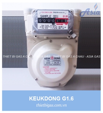 ĐỒNG HỒ ĐO LƯU LƯỢNG GAS THẤP ÁP G1.6