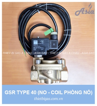 VAN ĐIỆN TỪ GSR TYPE 40, 24V, NO, DN15-DN25