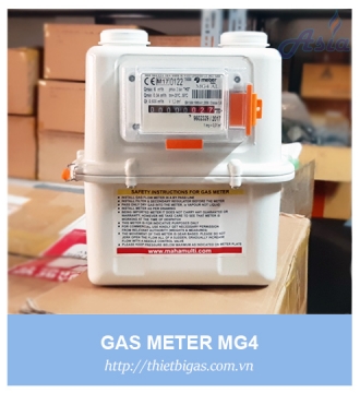 ĐỒNG HỒ ĐO LƯU LƯỢNG GAS MG4 METER ITALY