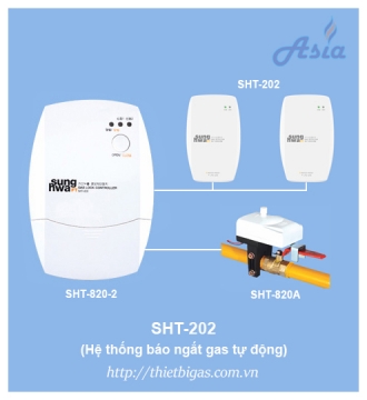 ĐẦU DÒ GAS CÔNG NGHIỆP SHT-202