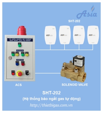 ĐẦU DÒ GAS CÔNG NGHIỆP SHT-202