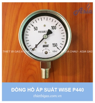 ĐỒNG HỒ ĐO ÁP SUẤT GAS P440 WISE