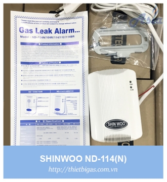 ĐẦU BÁO GAS SHINWOO ND-114N