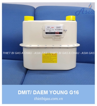 ĐỒNG HỒ ĐO LƯU LƯỢNG GAS G16 DAEMYOUNG
