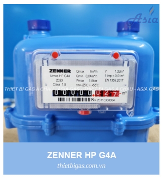 ĐỒNG HỒ LƯU LƯỢNG GAS HP G4A ZENNER