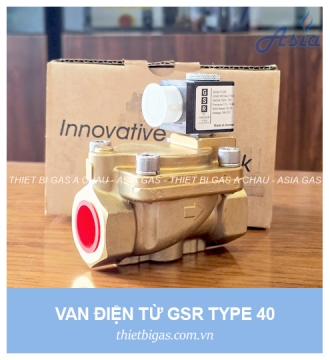 VAN ĐIỆN TỪ GSR TYPE 40, 24V, NC, DN8-DN25
