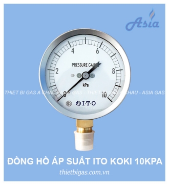 ĐỒNG HỒ ĐO ÁP SUẤT 10KPA