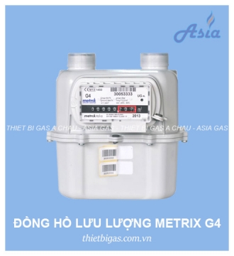 ĐỒNG HỒ ĐO LƯU LƯỢNG GAS CAO ÁP METRIX G4