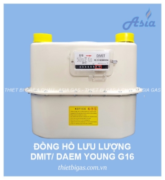 ĐỒNG HỒ ĐO LƯU LƯỢNG GAS G16 DAEMYOUNG