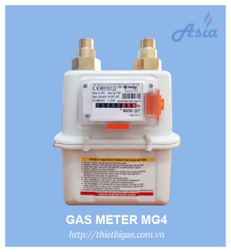 ĐỒNG HỒ ĐO LƯU LƯỢNG GAS MG4 METER ITALY