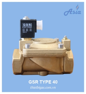 VAN ĐIỆN TỪ GSR TYPE 40, 230V, NC, DN32-DN50